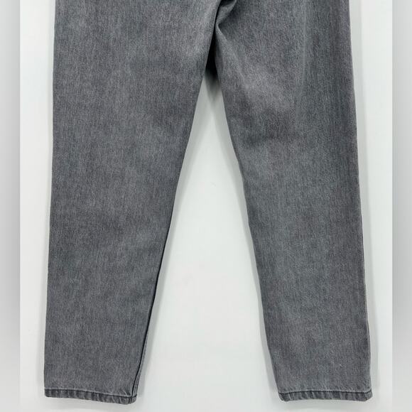 Everlane The 90’s Cheeky Jean Acid Gray Grey Ankle Cropped High Rise Button 25 - Picture 11 of 15